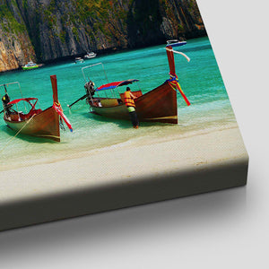 Maya Bay Beach Wall Art Canvas-Stunning Canvas Prints