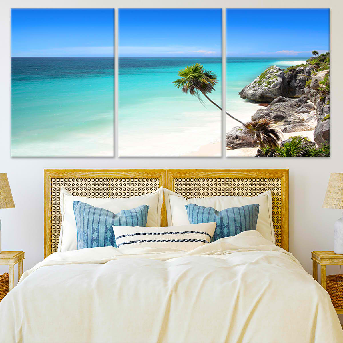 Tulum Beach Cliffs Wall Art-Stunning Canvas Prints