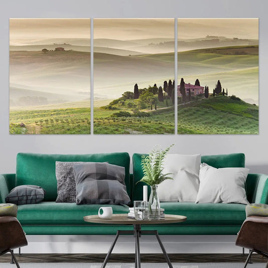 Tuscany Farmhouse Wall Art Canvas-Stunning Canvas Prints