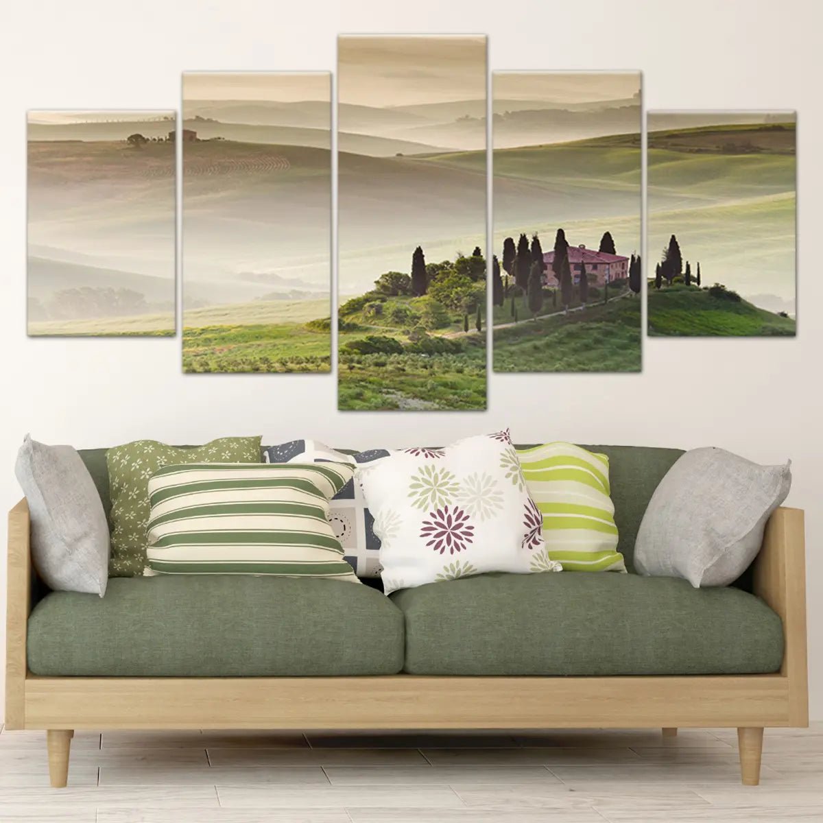 Tuscany Farmhouse Wall Art Canvas-Stunning Canvas Prints