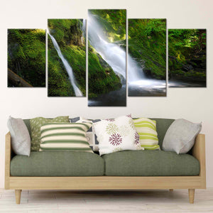 Peaceful Maui Waterfall Wall Art Canvas-Stunning Canvas Prints