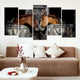 Sweet Horse Couple Wall Art Canvas-Stunning Canvas Prints