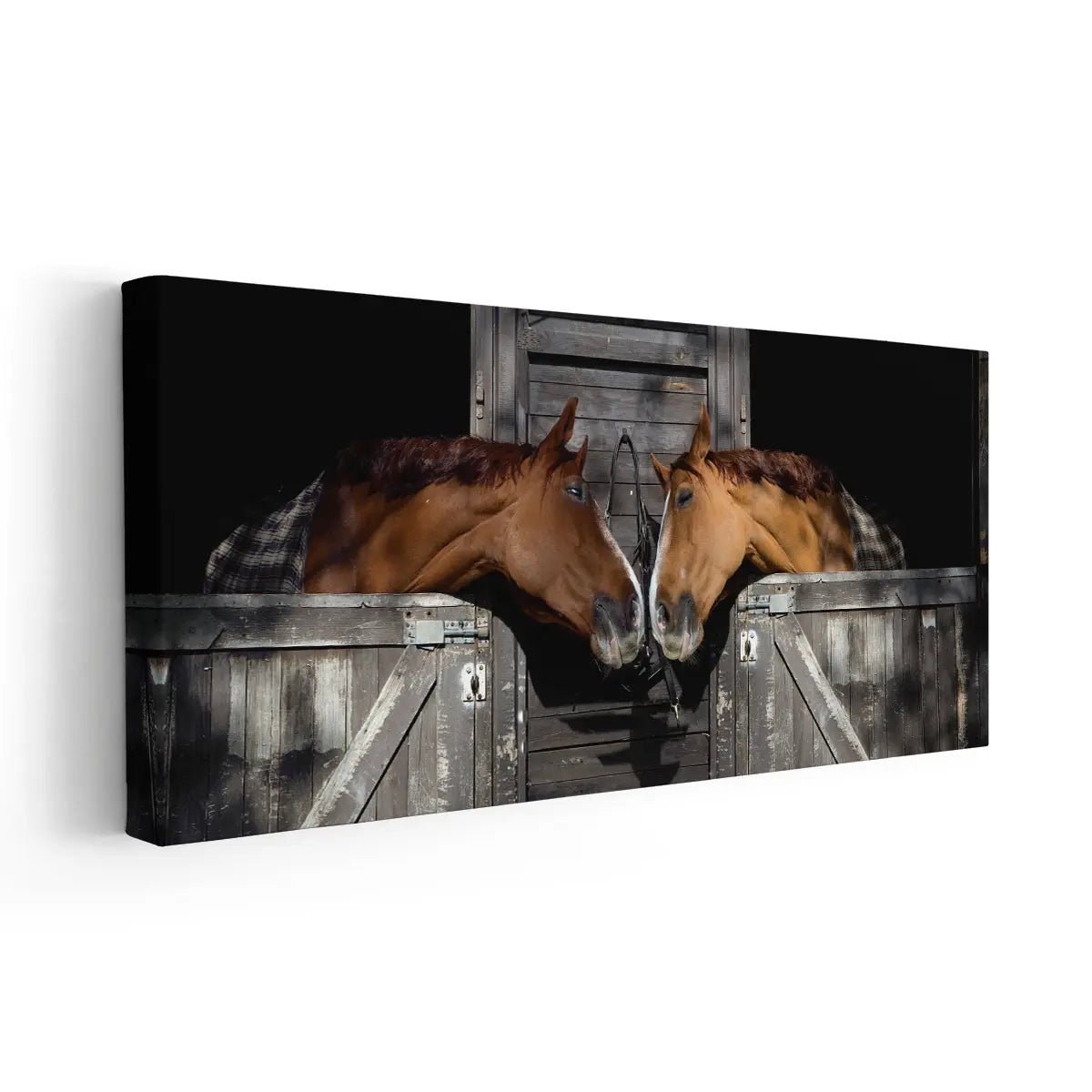 Sweet Horse Couple Wall Art Canvas-Stunning Canvas Prints