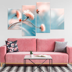 Lady Bugs Wall Art Canvas-Stunning Canvas Prints