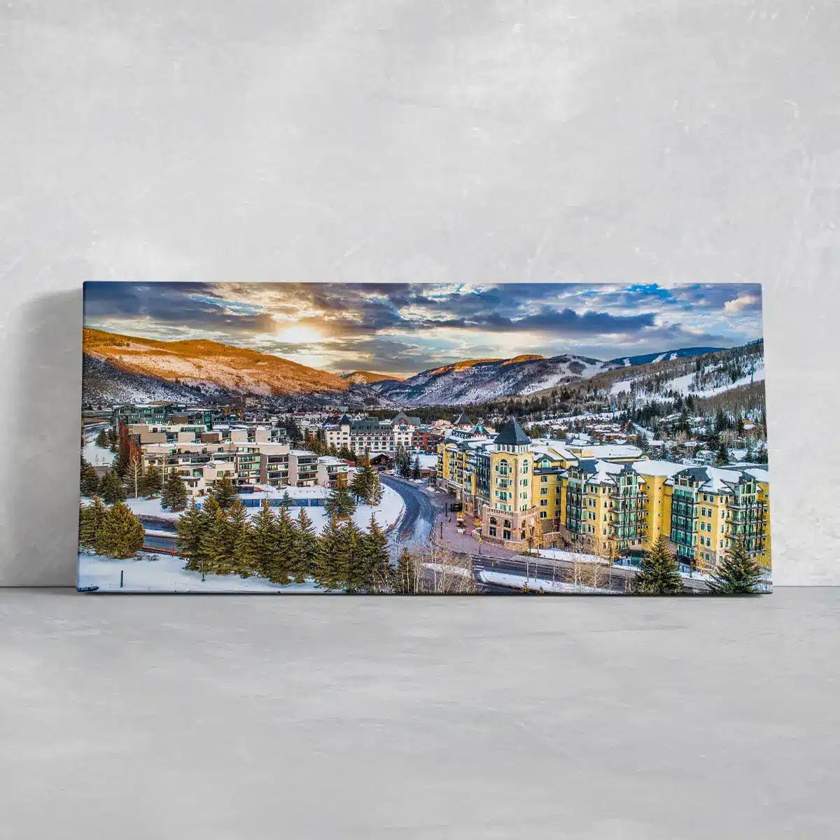 Vail Skyline Wall Art Canvas-Stunning Canvas Prints