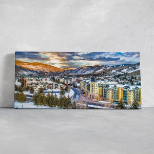 Vail Skyline Wall Art Canvas-Stunning Canvas Prints
