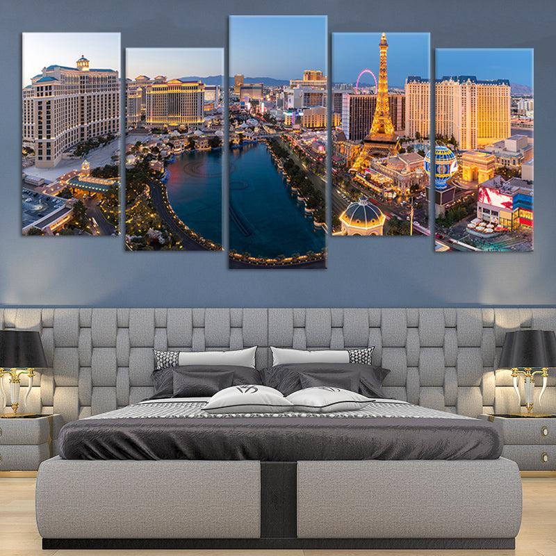 Las Vegas Strip Skyline Wall Art Canvas-Stunning Canvas Prints