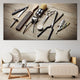 Hair And Grooming Essentials Wall Art Canvas Print-Stunning Canvas Prints