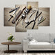 Hair And Grooming Essentials Wall Art Canvas Print-Stunning Canvas Prints