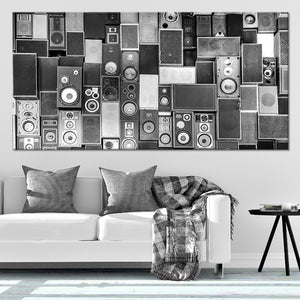 Music Speakers Wall Art Canvas Print-Stunning Canvas Prints