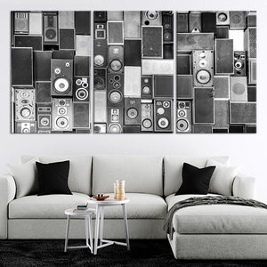 Music Speakers Wall Art Canvas Print-Stunning Canvas Prints