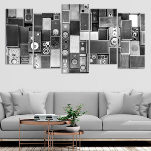 Music Speakers Wall Art Canvas Print-Stunning Canvas Prints