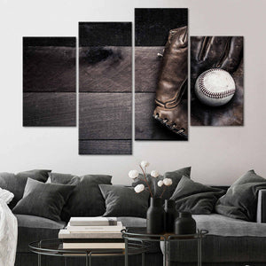 Vintage Baseball Wall Art Canvas Print-Stunning Canvas Prints