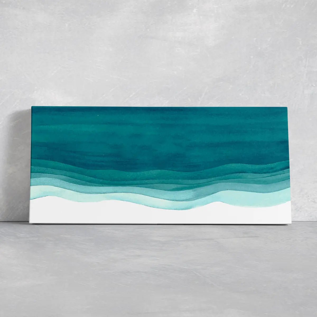 Abstract Ocean Waves Wall Art Canvas Print-Stunning Canvas Prints