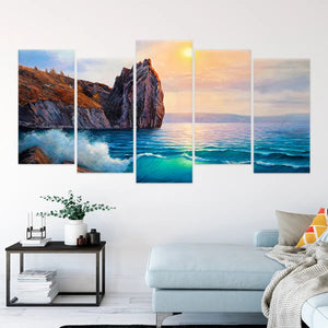 Watercolor Seascape Wall Art-Stunning Canvas Prints