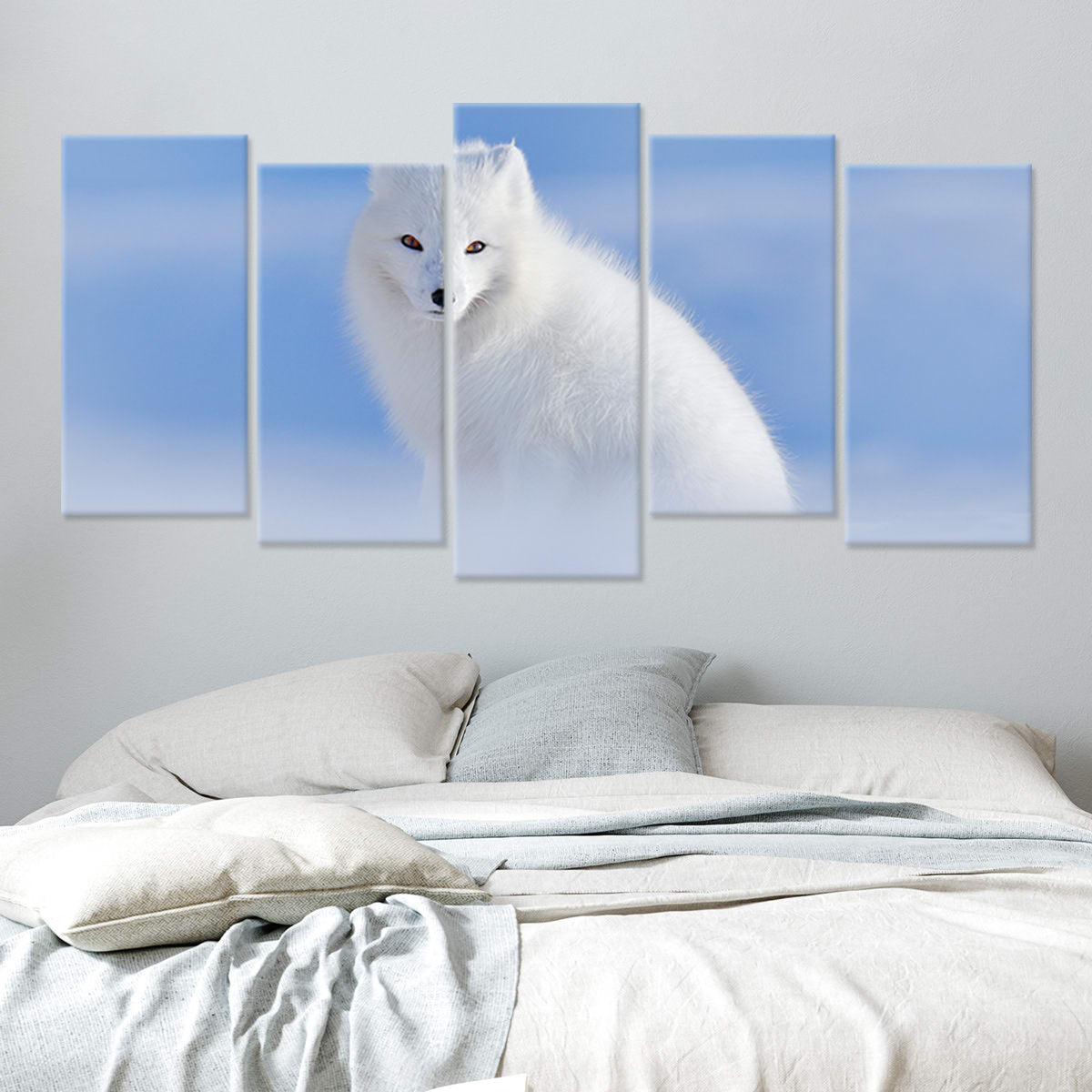 Arctic Fox Wall Art Canvas-Stunning Canvas Prints