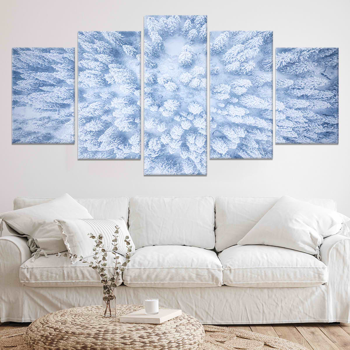 Snowy Forest Wall Art-Stunning Canvas Prints
