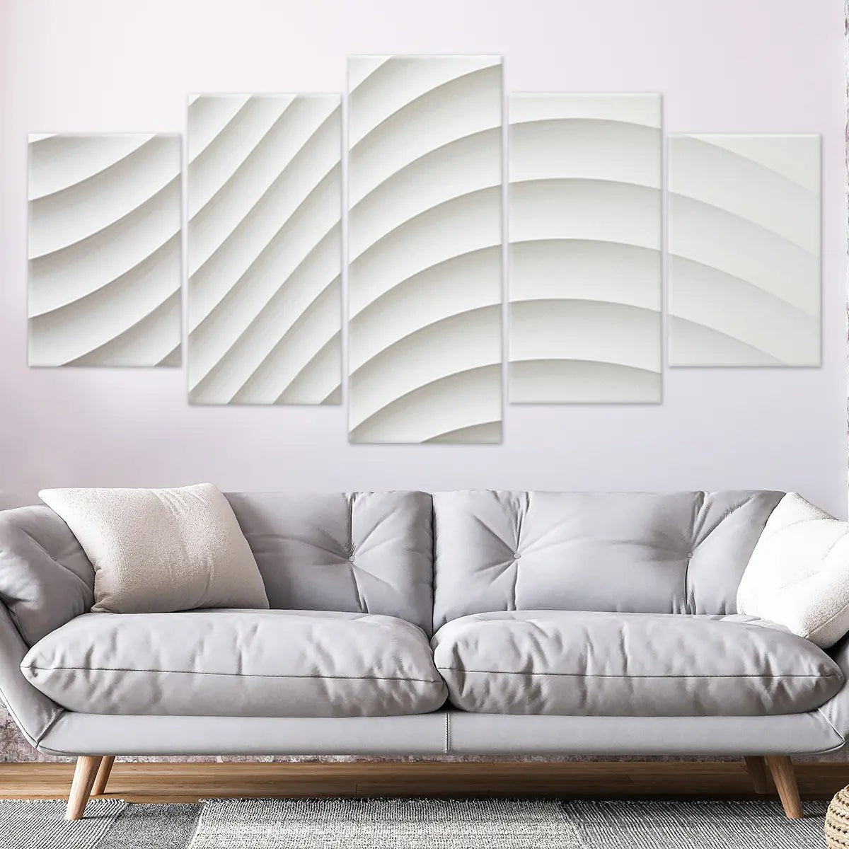 Minimalist Waves Wall Art For Living Room-Stunning Canvas Prints