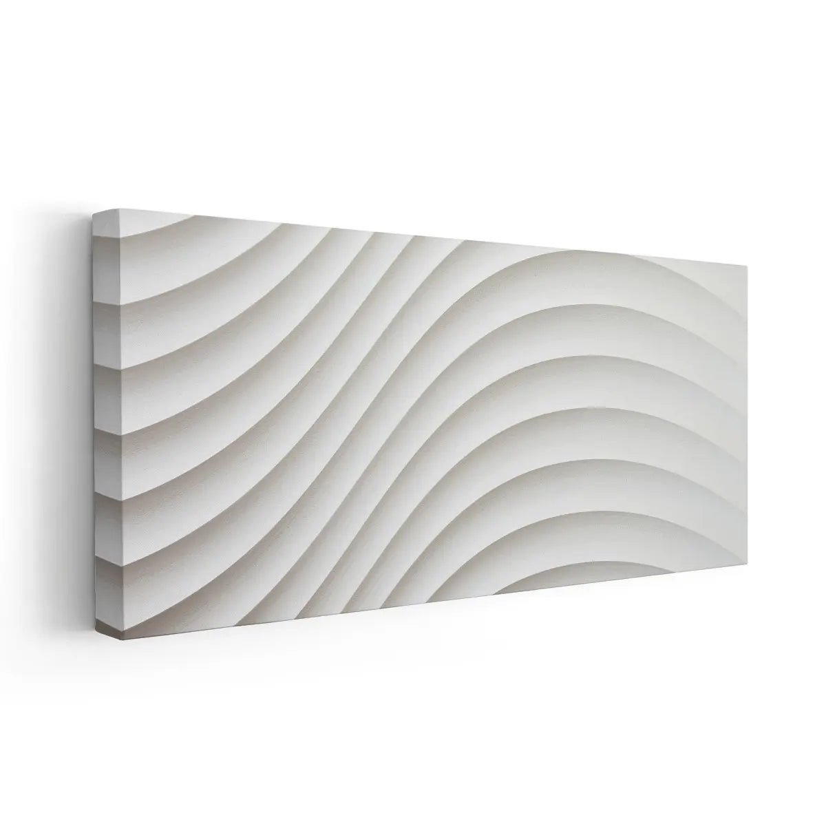 White Luxury Wavy Wall Art-Stunning Canvas Prints