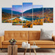 Autumn Mountain Lake Wall Art Canvas-Stunning Canvas Prints