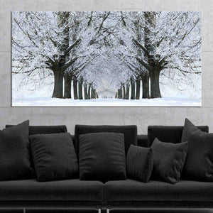 Snowy Trees Wall Art Canvas-Stunning Canvas Prints
