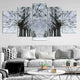 Snowy Trees Wall Art Canvas-Stunning Canvas Prints