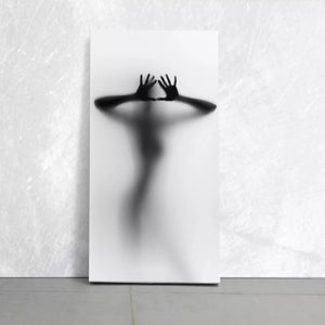 Female Silhouette Wall Art,  large vertical wall art , sexy wall art, erotic art print, minimalist mens wall art