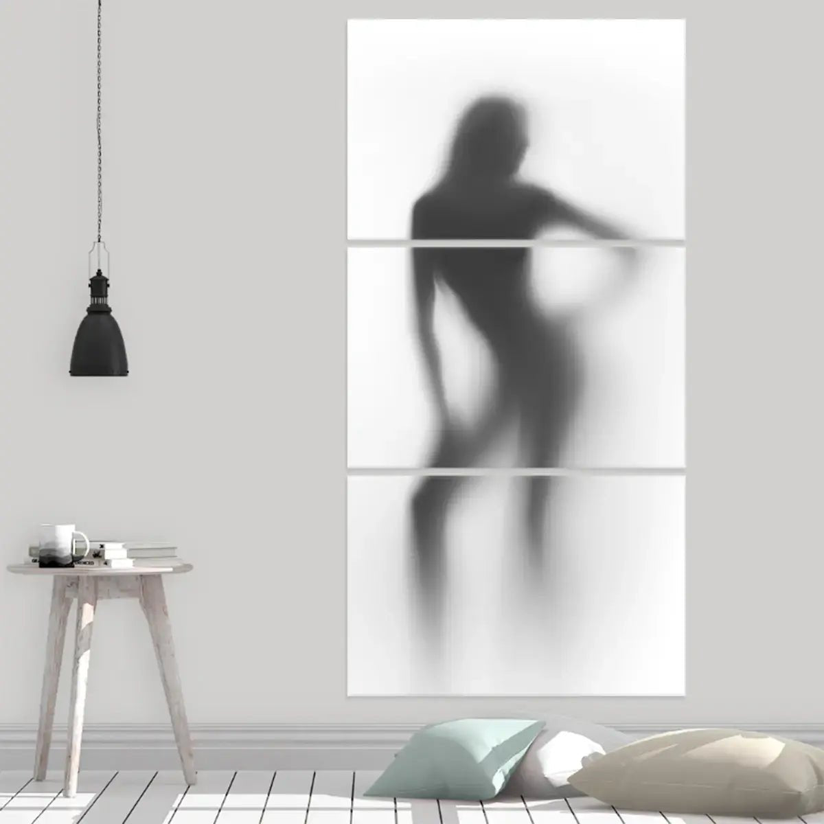 Woman Body Silhouette Wall Art #4-Stunning Canvas Prints