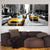 Yellow Taxi In New York City Canvas Wall Art