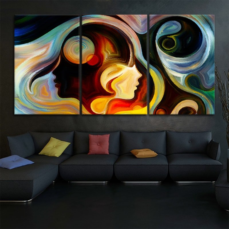 Abstract Expressionist Wall Art For Living Room Wall-Stunning Canvas Prints