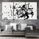 black and white abstract art set of 3 -Stunning Canvas Prints