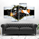 Abstract Dance Silhouettes Wall Art-Stunning Canvas Prints