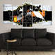 Abstract Dance Silhouettes Wall Art-Stunning Canvas Prints