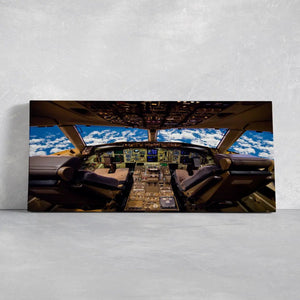 Aircraft Cockpit Wall Art-Stunning Canvas Prints