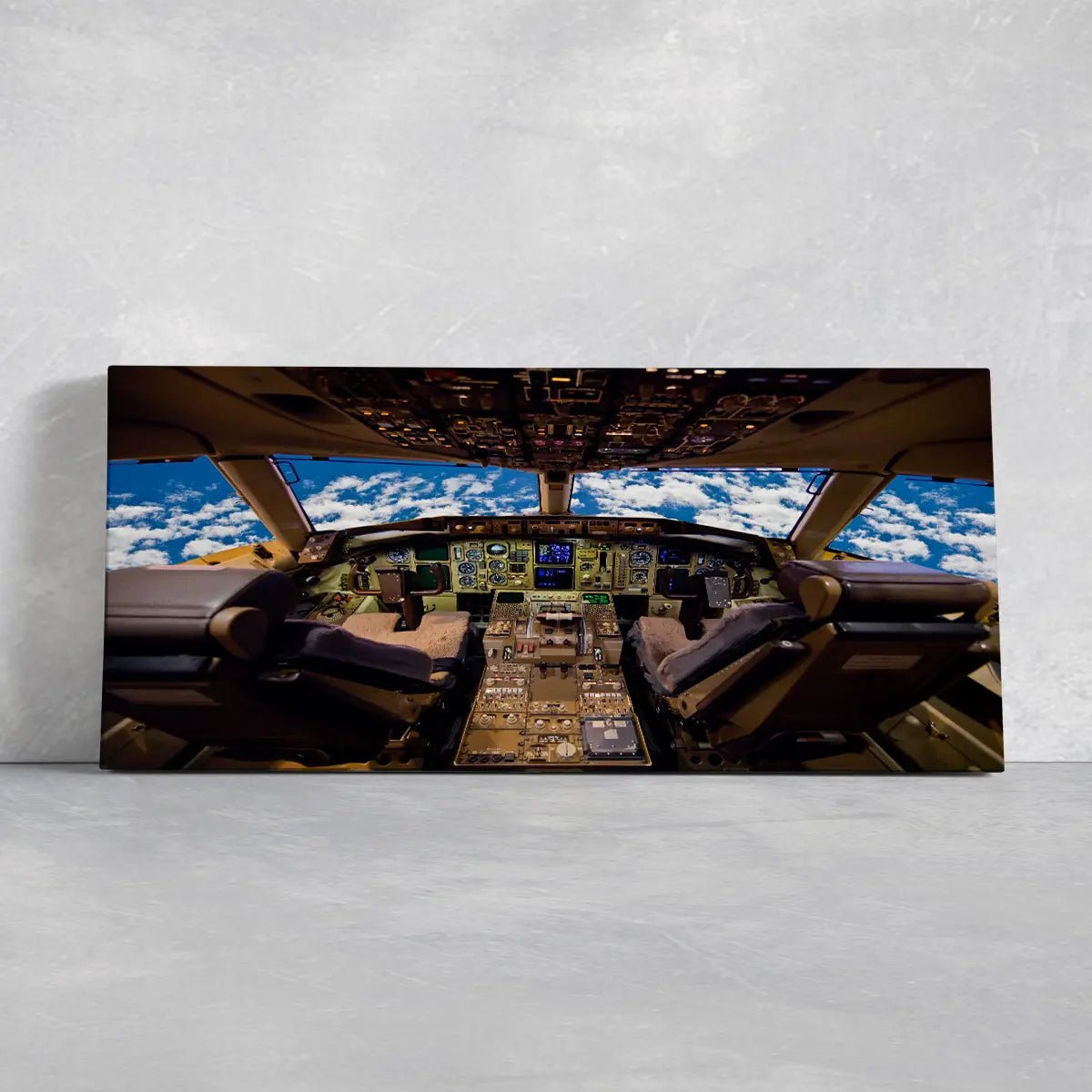Aircraft Cockpit Wall Art-Stunning Canvas Prints
