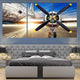 Vintage Aircraft Propeller Wall Art Canvas Print-Stunning Canvas Prints