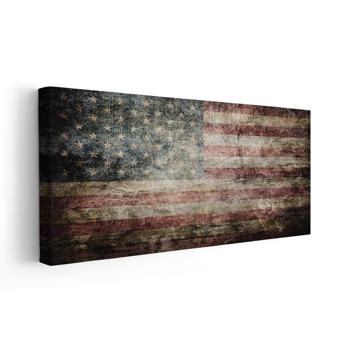 Large American Flag Wall Art Canvas Print-Stunning Canvas Prints