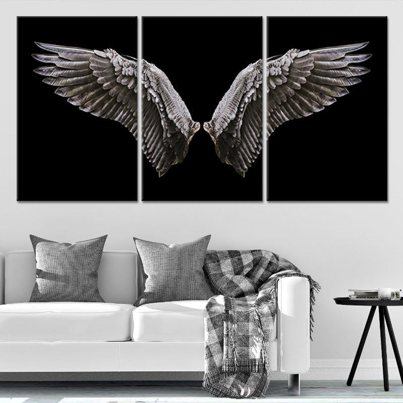 Wings Canvas Wall Art Set
