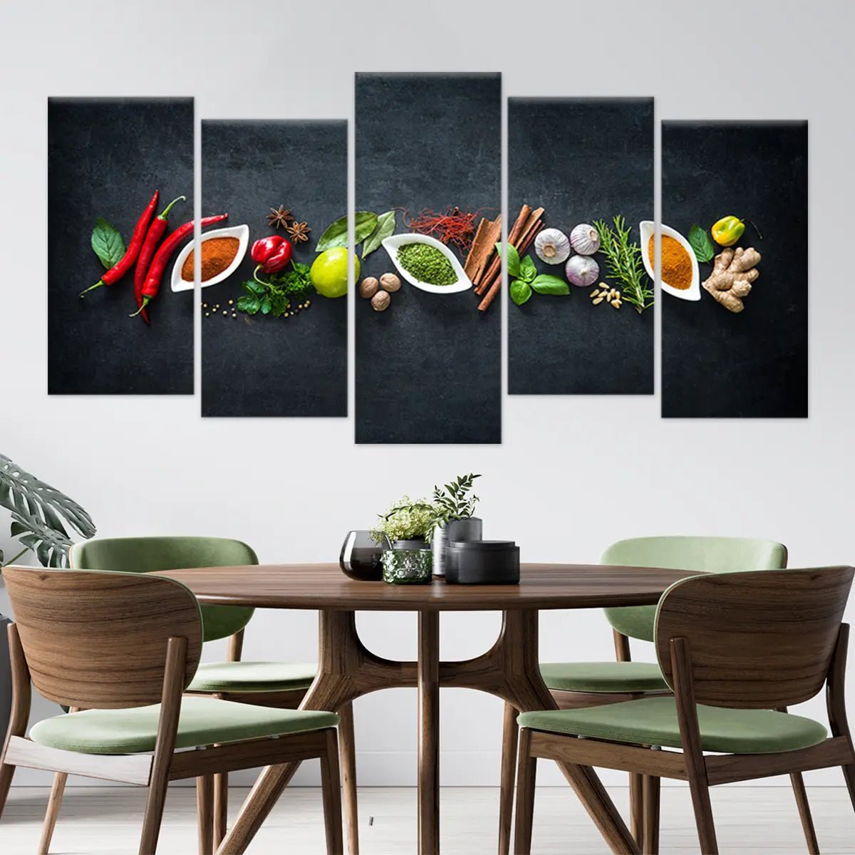 Spices Wall Art For Kitchen Wall-Stunning Canvas Prints