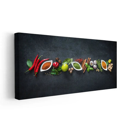 Spices Wall Art For Kitchen Wall-Stunning Canvas Prints
