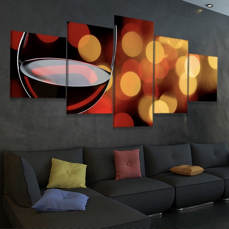 Fruity Red Wine Wall Art Canvas Print-Stunning Canvas Prints
