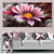 Artistic Painted Flower Canvas Wall Art