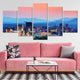 Asheville Skyline Wall Art Canvas-Stunning Canvas Prints