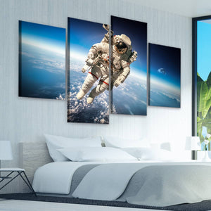 Astronaut Wall Art Set
