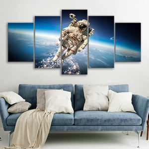 Astronaut Wall Art Set