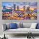 Atlanta Skyline Wall Art Canvas-Stunning Canvas Prints