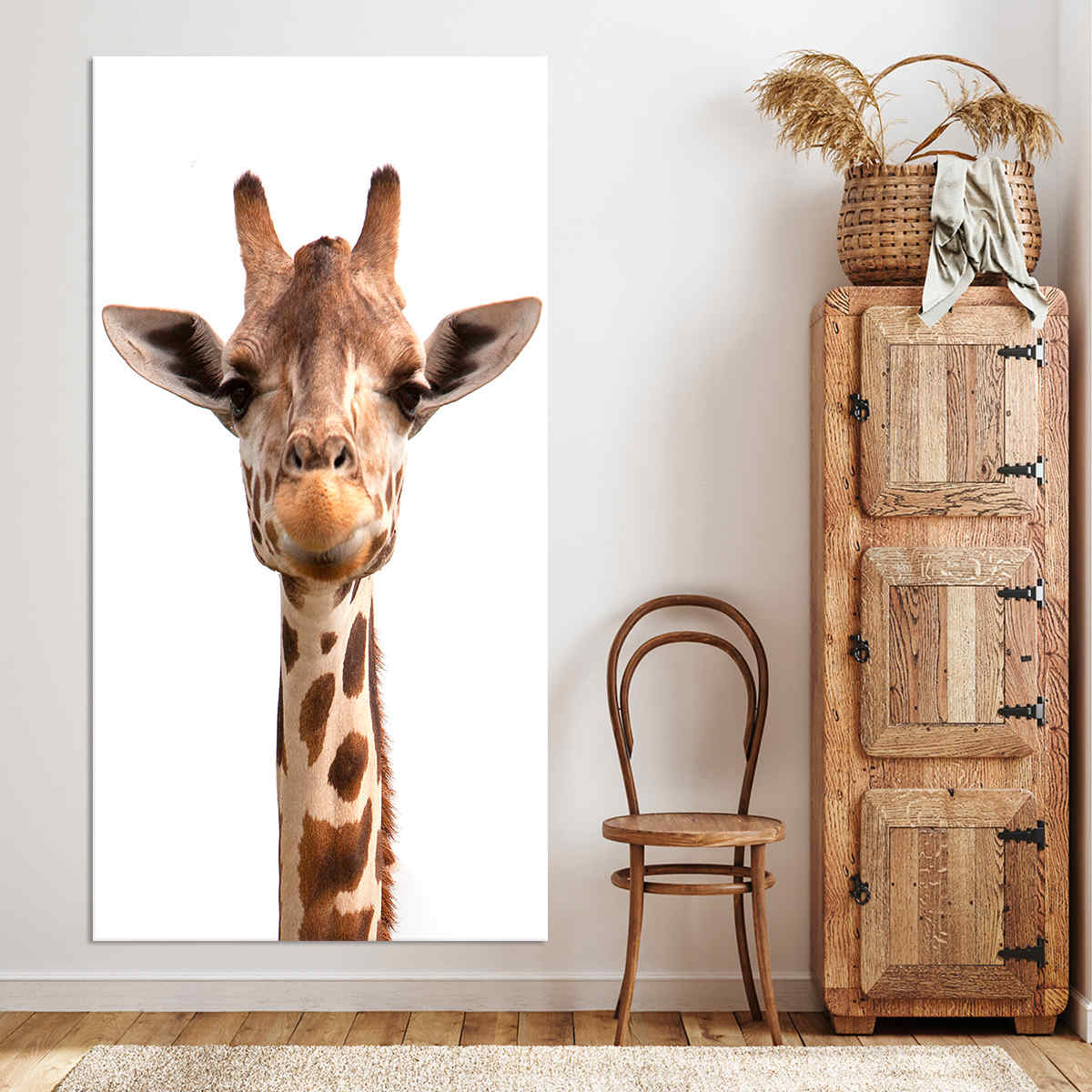 Cute Baby Giraffe Wall Art Canvas-Stunning Canvas Prints