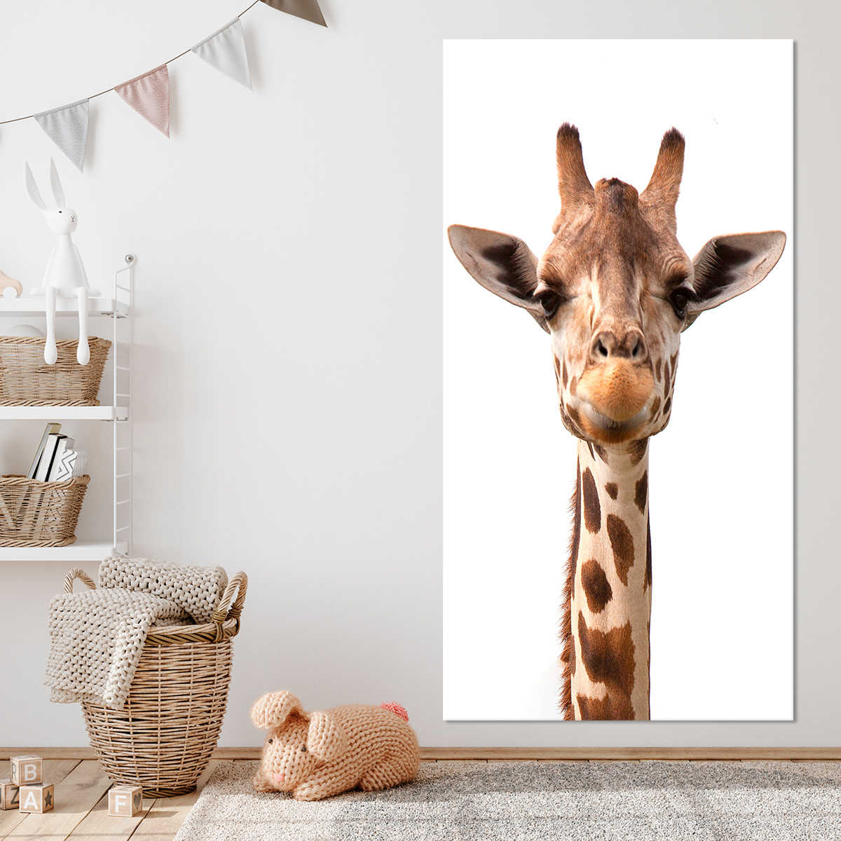 Cute Baby Giraffe Wall Art Canvas-Stunning Canvas Prints