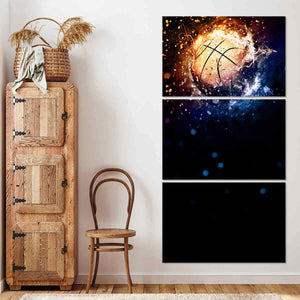 Abstract Basketball Wall Art Canvas Print-Stunning Canvas Prints
