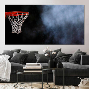 Basketball Hoop Wall Art Canvas Print-Stunning Canvas Prints